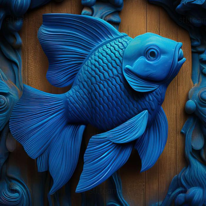 Голубая рыба оранда